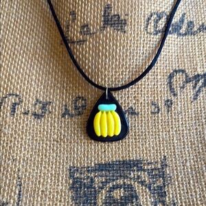 Yellow Banana Necklace